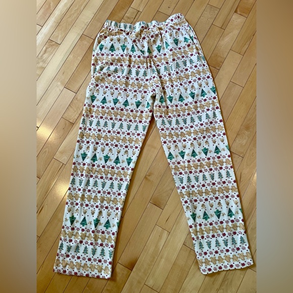 Burt’s Bees Baby Women’s XL Christmas Drawstring Elastic Waist Pajama Pants - Picture 5 of 10